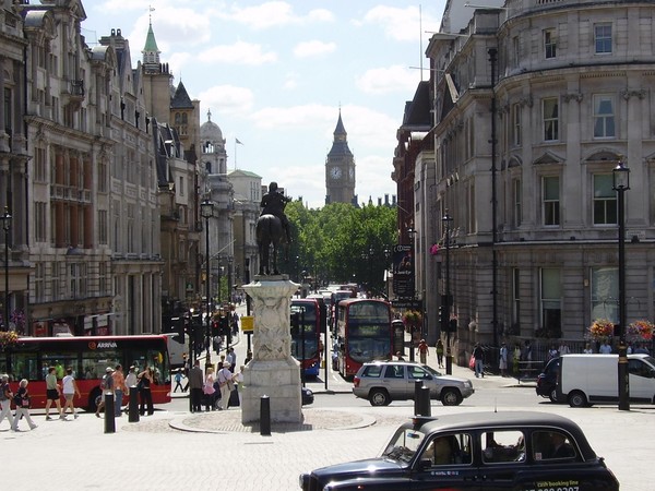 London is not as fancy as we see on screen. this is the REAL London