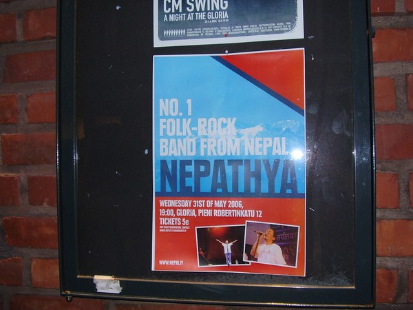 the POSTER says it all, ya it was affordable, Tickets 5 euros