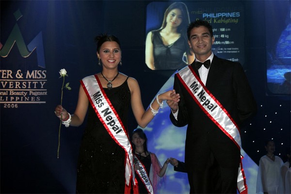Mister & Miss University (Mr. University 2006 -winner Niraj Baral)