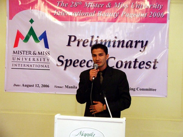 Mister & Miss University (Mr. University 2006 -winner Niraj Baral)