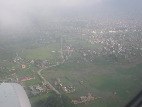 Flight to Kathmandu