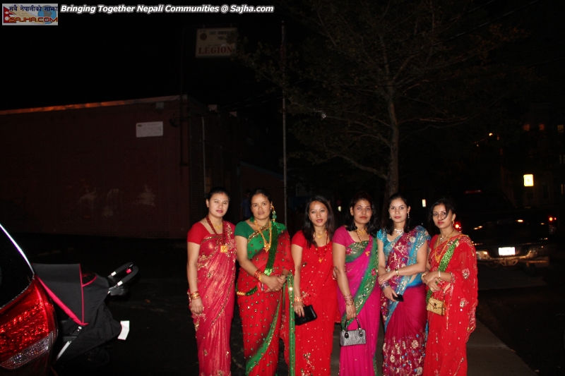 Woman group Teej celebration 2012