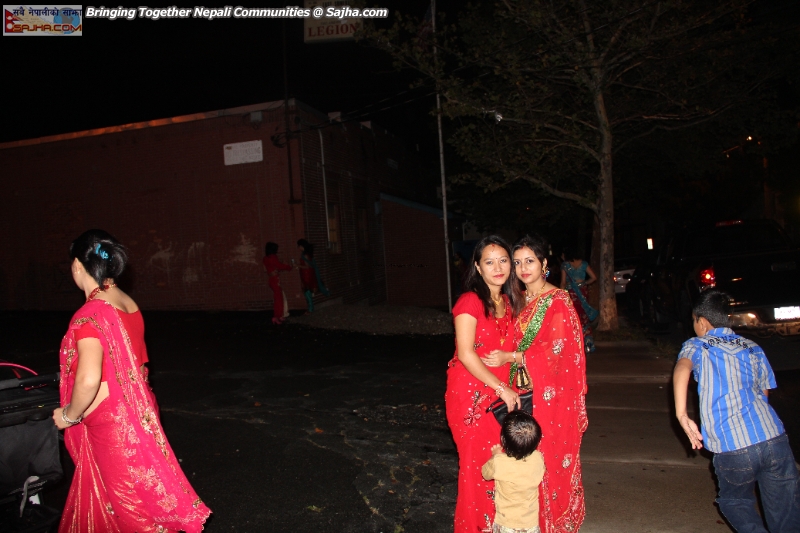 Woman group Teej celebration 2012