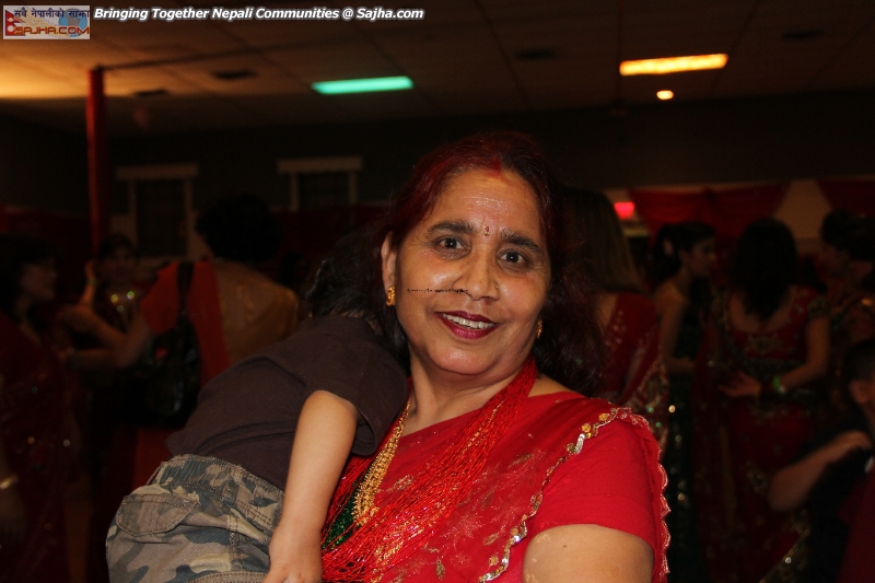 Woman group Teej celebration 2012