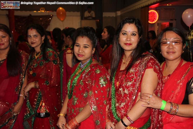 Woman group Teej celebration 2012