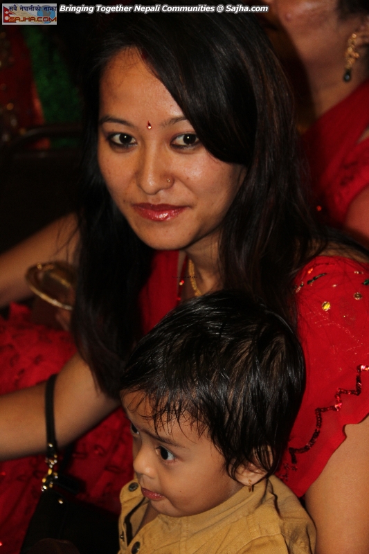 Woman group Teej celebration 2012