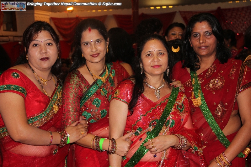 Woman group Teej celebration 2012