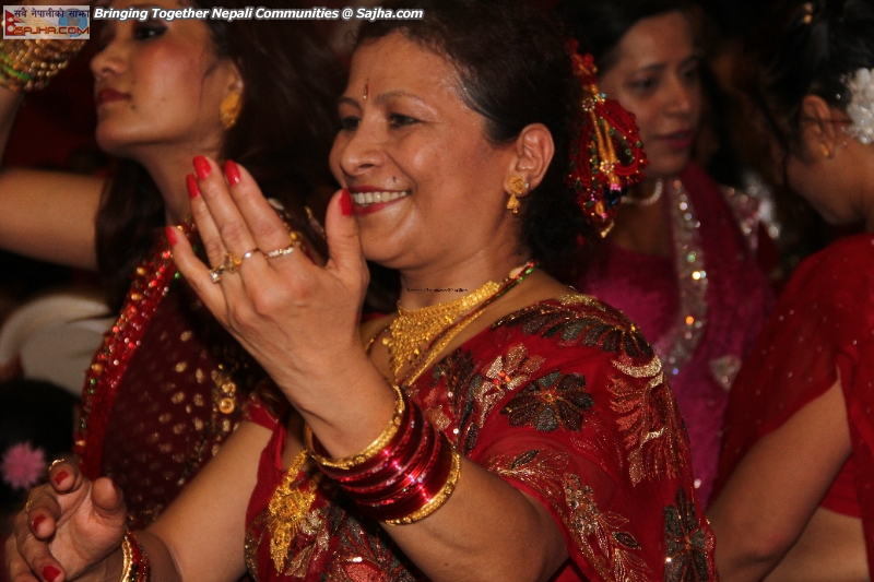 Woman group Teej celebration 2012
