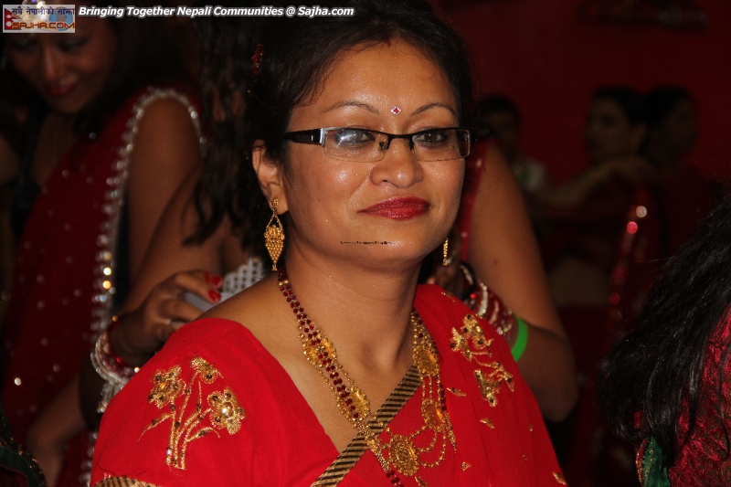Woman group Teej celebration 2012