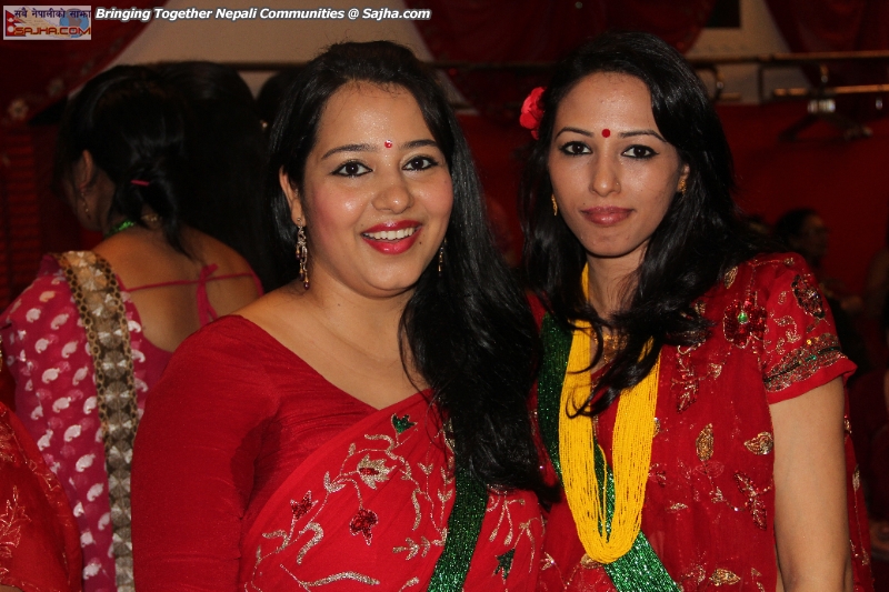 Woman group Teej celebration 2012