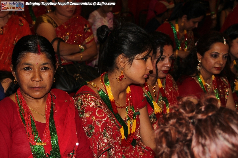 Woman group Teej celebration 2012