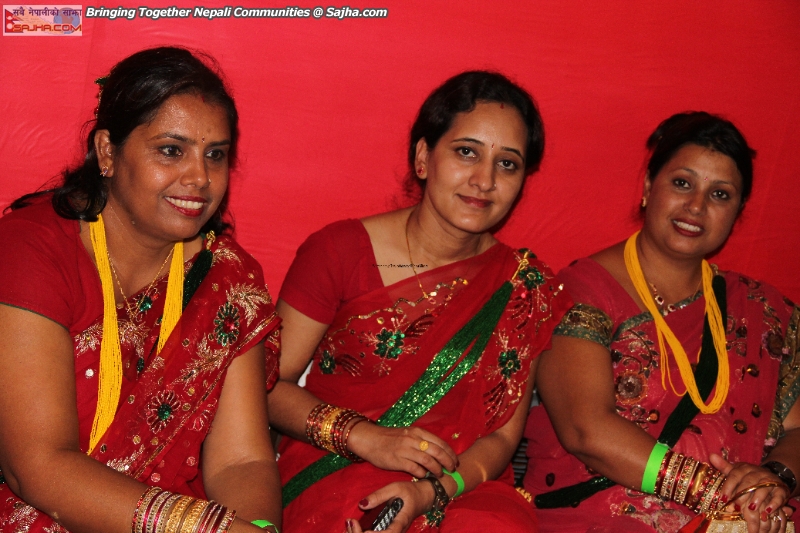 Woman group Teej celebration 2012