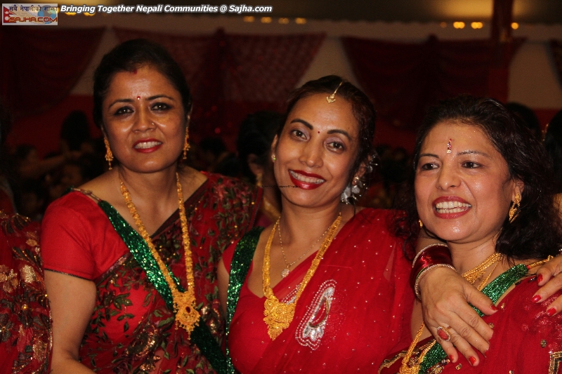 Woman group Teej celebration 2012