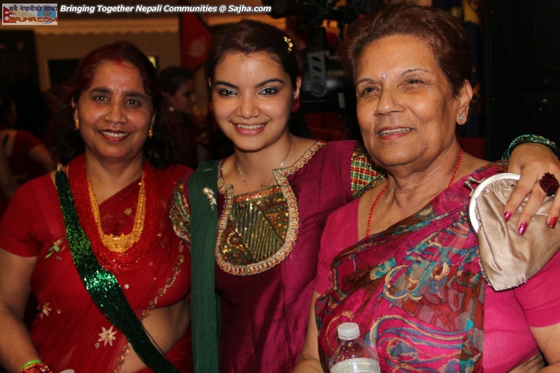 Woman group Teej celebration 2012