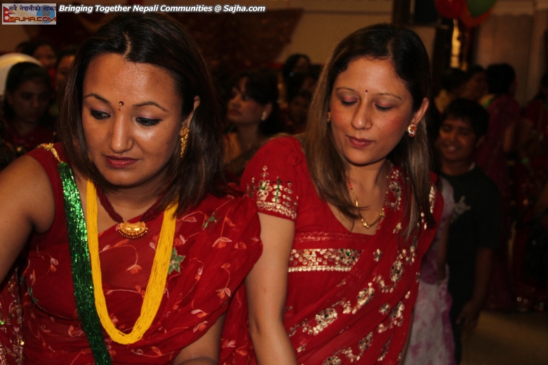 Woman group Teej celebration 2012