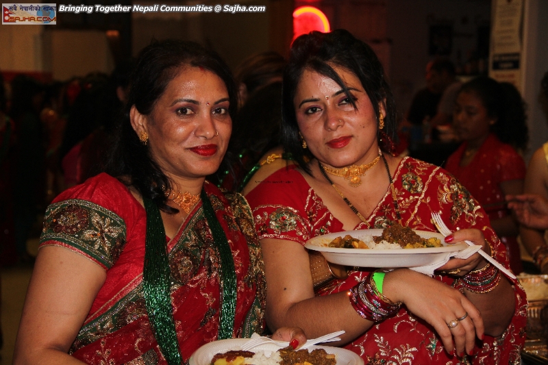 Woman group Teej celebration 2012