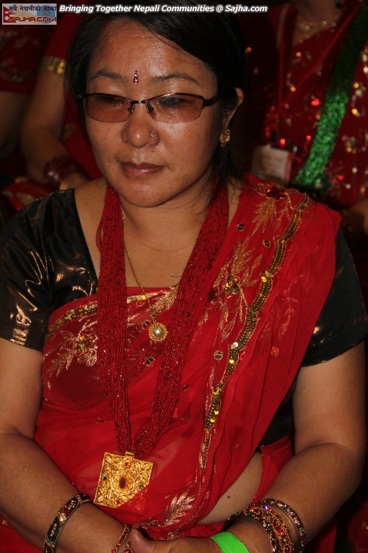 Woman group Teej celebration 2012