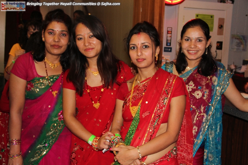 Woman group Teej celebration 2012