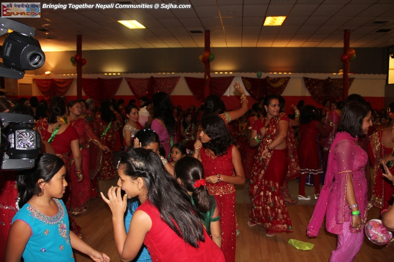 Woman group Teej celebration 2012