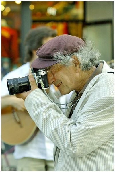 Photographed being photgraphed (by me)