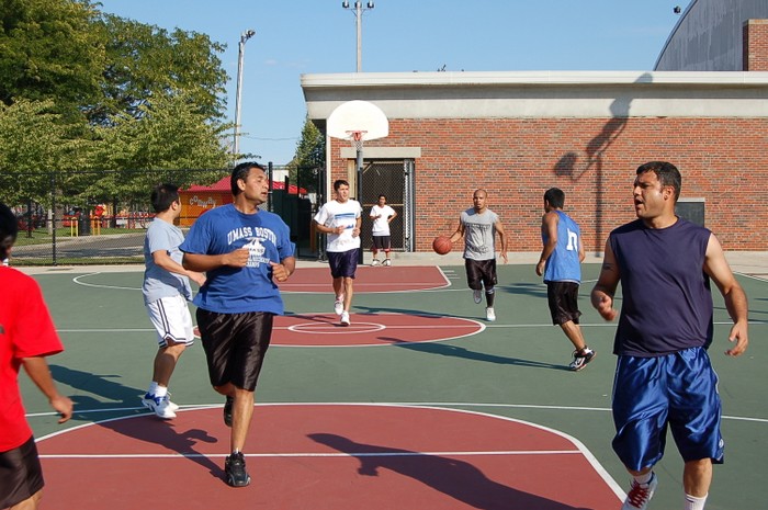 Basketball Match Boston Aug 19, 2007