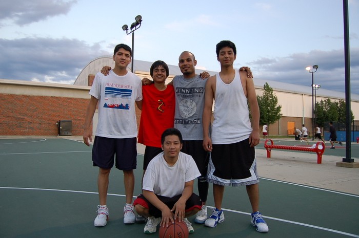 THE WINNING TEAM - Congratulations on your game and for contributing the winnings to Flood Relief Fund