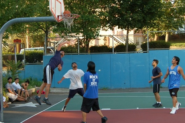 3 on 3 Basketball Boston 8/7/06