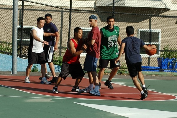 3 on 3 Basketball Boston 8/7/06