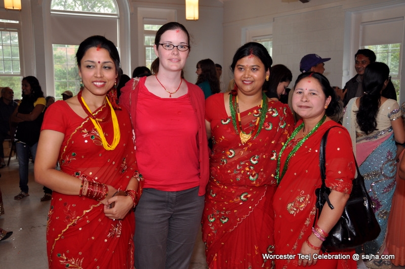 Bhutani of Nepali Origin Celebrated Teej in Worcester