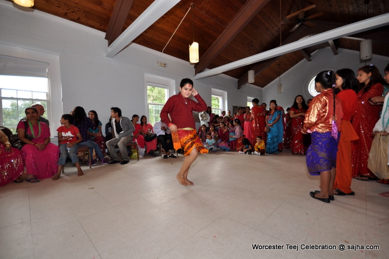 Bhutani of Nepali Origin Celebrated Teej in Worcester