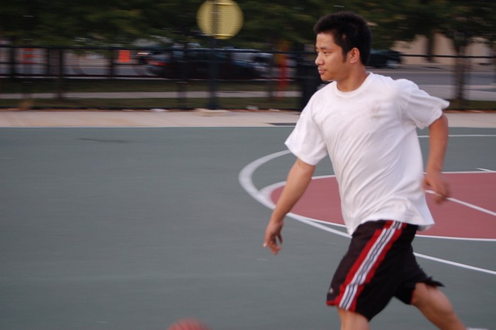 Basketball Match Boston Aug 19, 2007