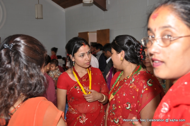 Bhutani of Nepali Origin Celebrated Teej in Worcester