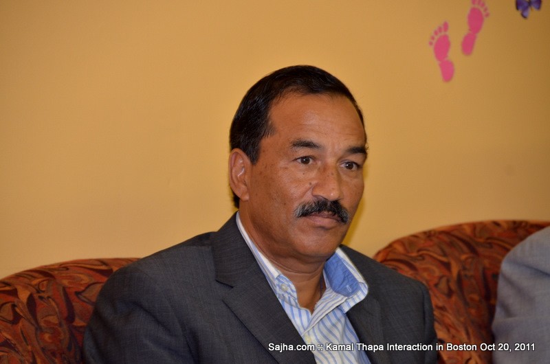 Boston Interaction with Kamal Thapa