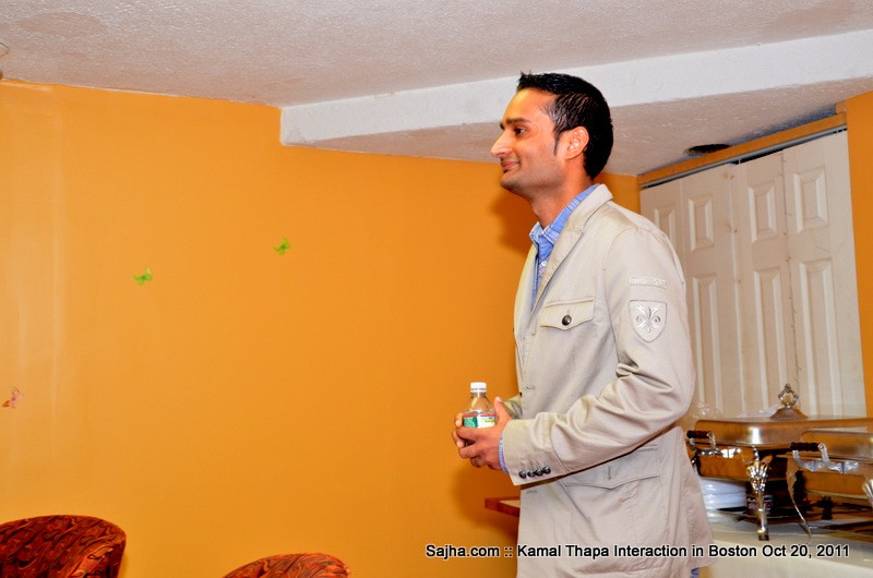 Boston Interaction with Kamal Thapa