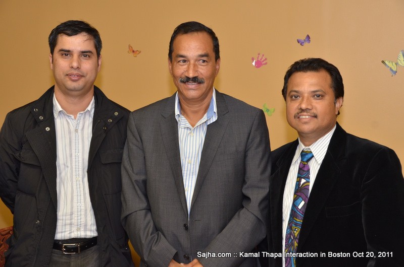 Boston Interaction with Kamal Thapa