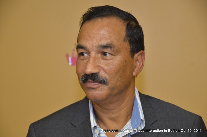 Boston Interaction with Kamal Thapa
