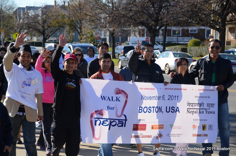 Walk for Nepal, Boston 2011
