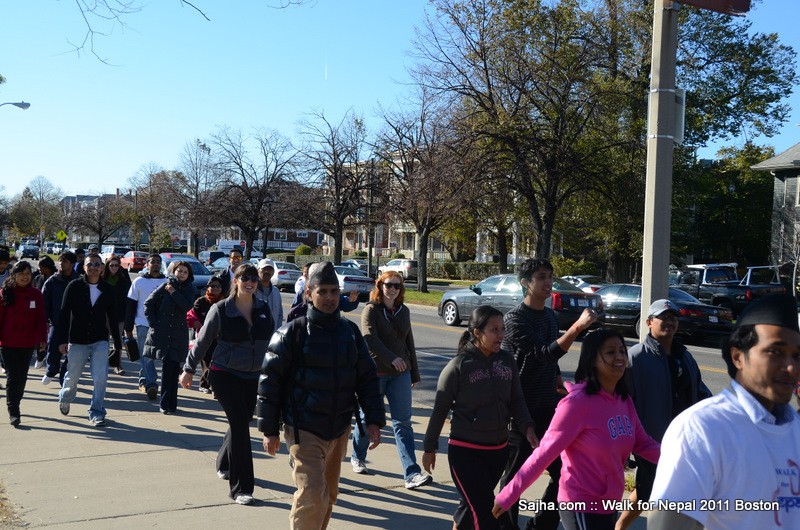 Walk for Nepal, Boston 2011