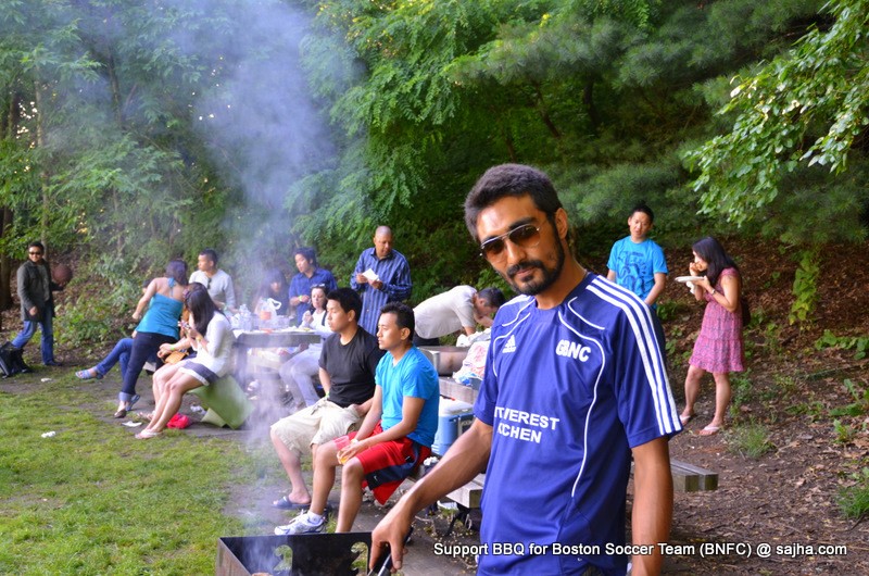 BBQ to support Boston Soccer Team