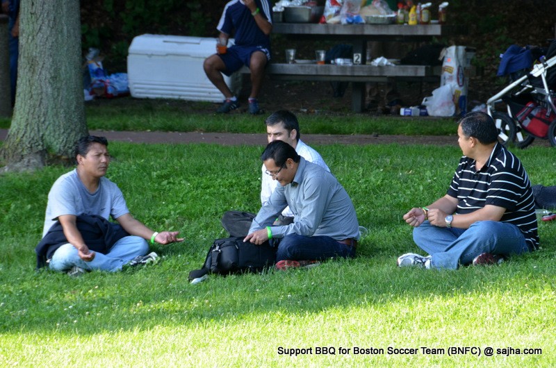BBQ to support Boston Soccer Team