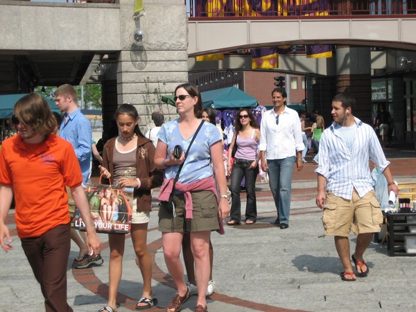 Summer Day out in Boston