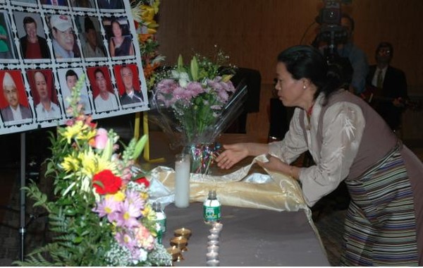 Memorial Service for the Chopper Crash Victims.