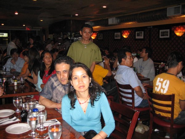 Audience during a break...