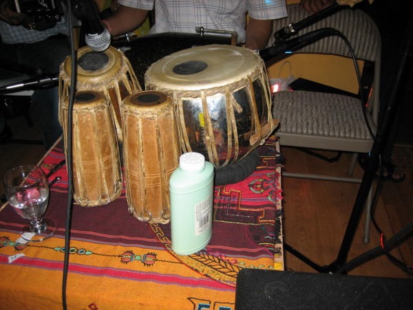 Beautiful sound of Nepali drums are ready to accompany Sapana and the band.