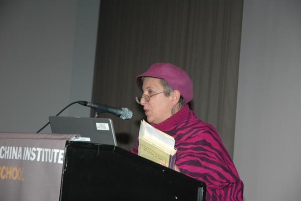 Barbara Nimri Aziz, WBAI Radio host and a friend of Lat Dr.Harka Gurung.