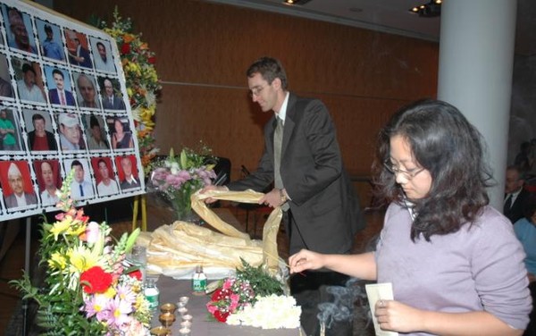 Memorial Service for the Chopper Crash Victims.