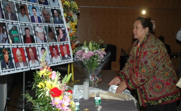 Memorial Service for the Chopper Crash Victims.