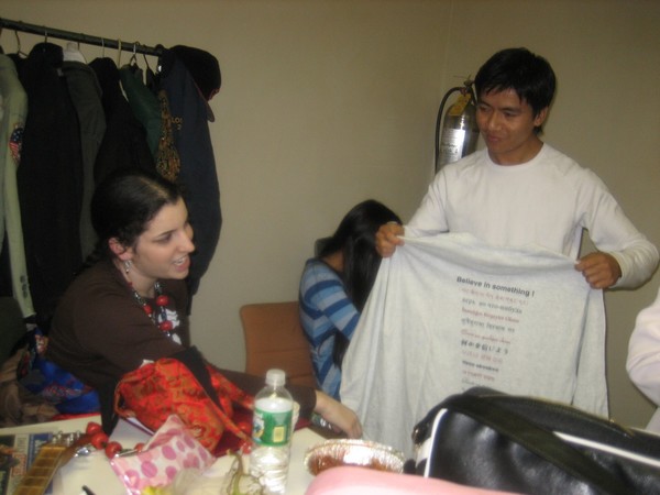 Amalia Rubin and Mingma Sherpa.