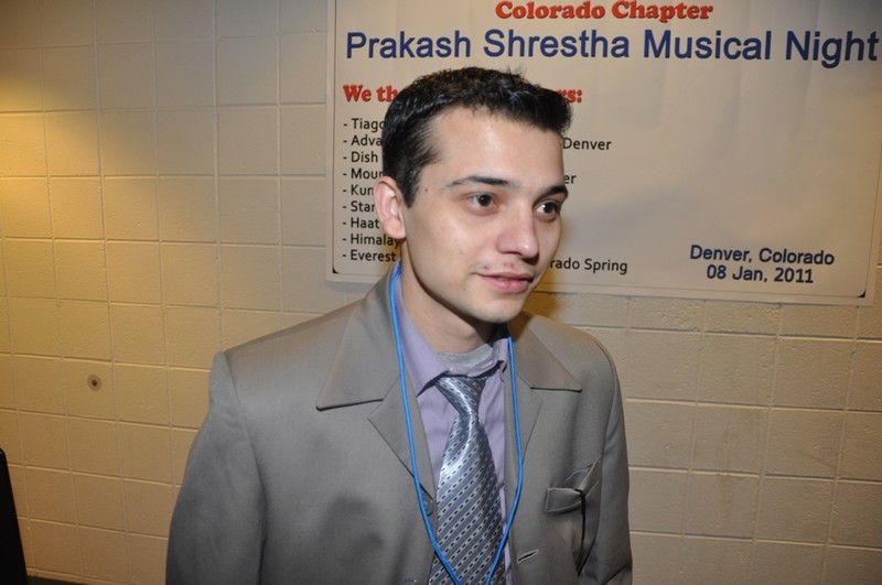 Prakash Shrestha Night in Denver Co Jan, 2011
