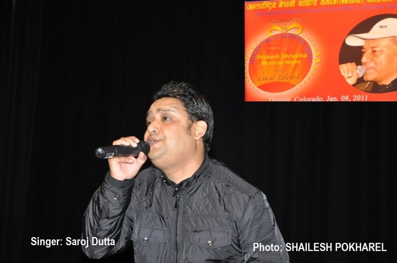 Prakash Shrestha Night in Denver Co Jan, 2011